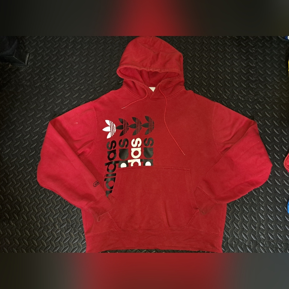 Adidas pull over hoodie